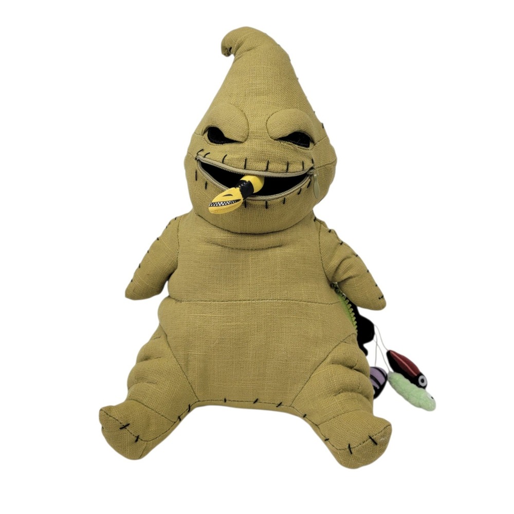 Disney Oogie Boogie Zippermouth Plush 10" Nightmare Before Christmas Halloween